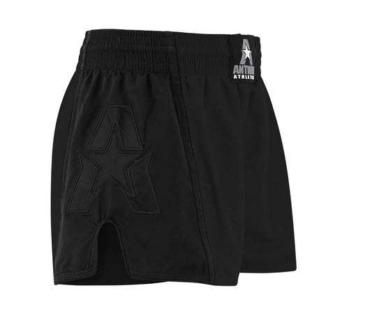 Anthem Athletics Infinity Muay Thai Shorts - Kickboxing Short Boxing Trunks for Men & Women - Black G2 - Large